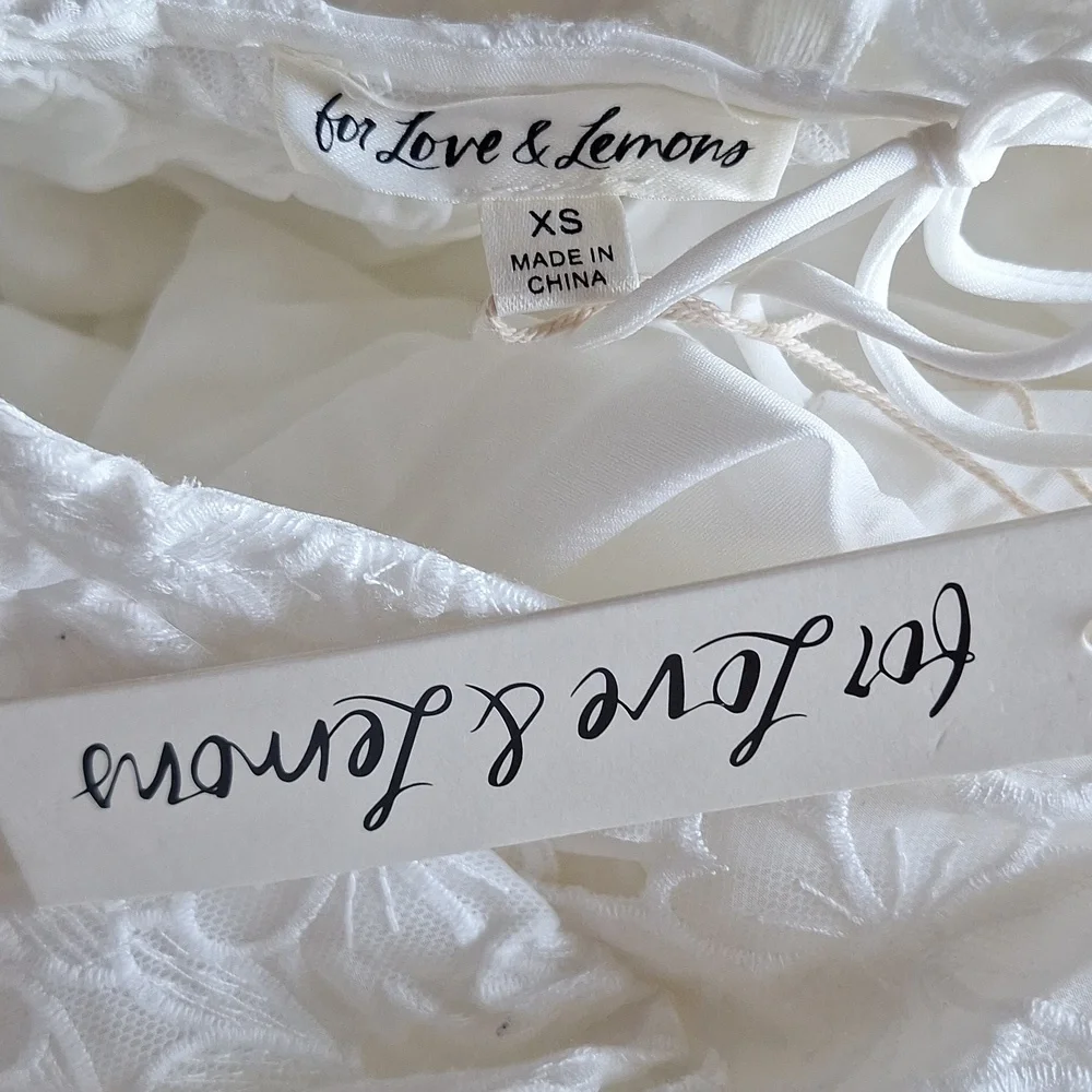 For Love & Lemons Leighton maxi dress FREE PEOPLE COLAB - Picture 7 of 8